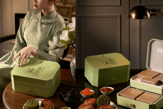 Áo dài trở thành ‘nàng thơ’ của bộ sưu tập bánh Trung thu