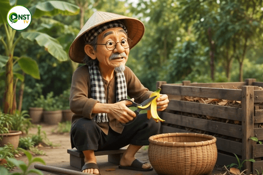 Bác Ba Phi: Sự thật chuyện dùng vỏ chuối làm phân bón cây trồng
