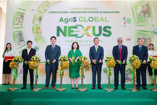 AgriS mở Trung tâm Đổi mới sáng tạo toàn cầu tại Singapore