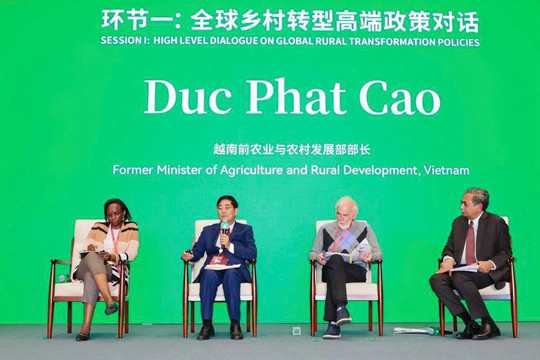 Nông thôn mới bước lên ‘sân khấu’ quốc tế