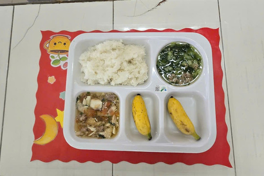 Bữa ăn học đường: Đừng để sự an toàn chỉ nằm trên giấy
