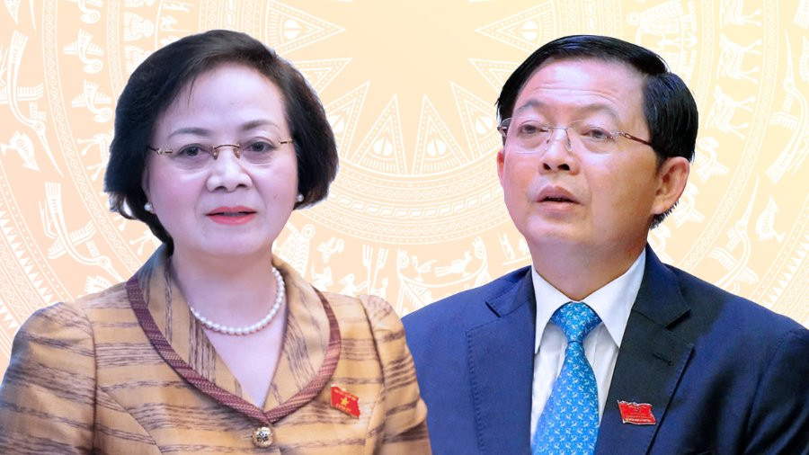Bà Phạm Thị Thanh Trà và ông Hồ Quốc Dũng làm Phó Thủ tướng