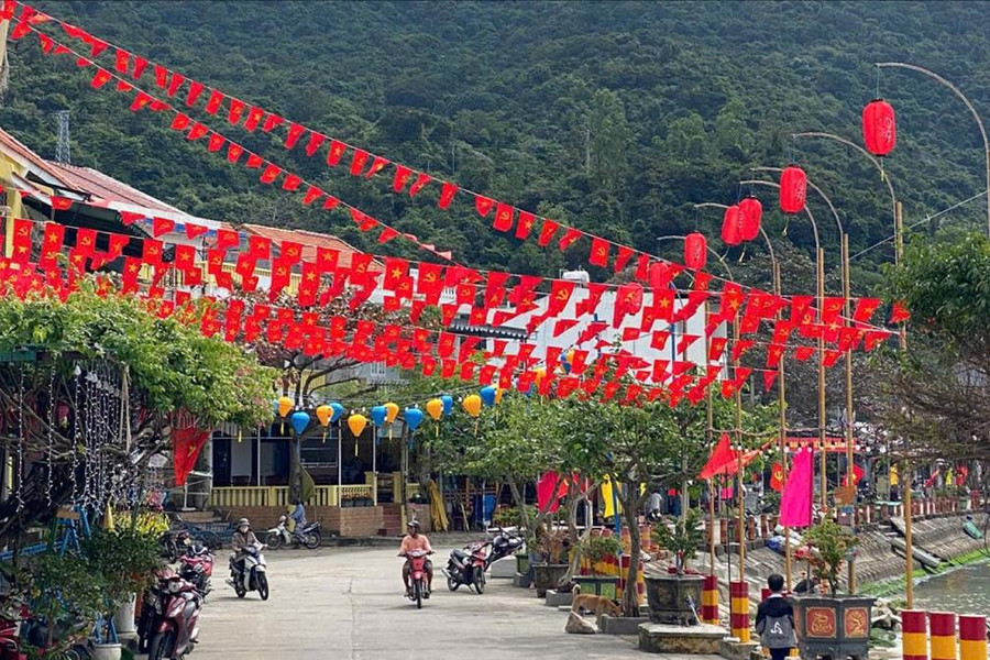 Tết về xã đảo