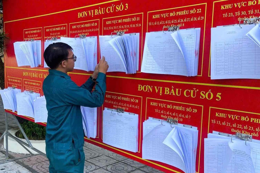 TP.HCM: Hơn 4.500 cử tri đặc biệt đi bầu cử sớm