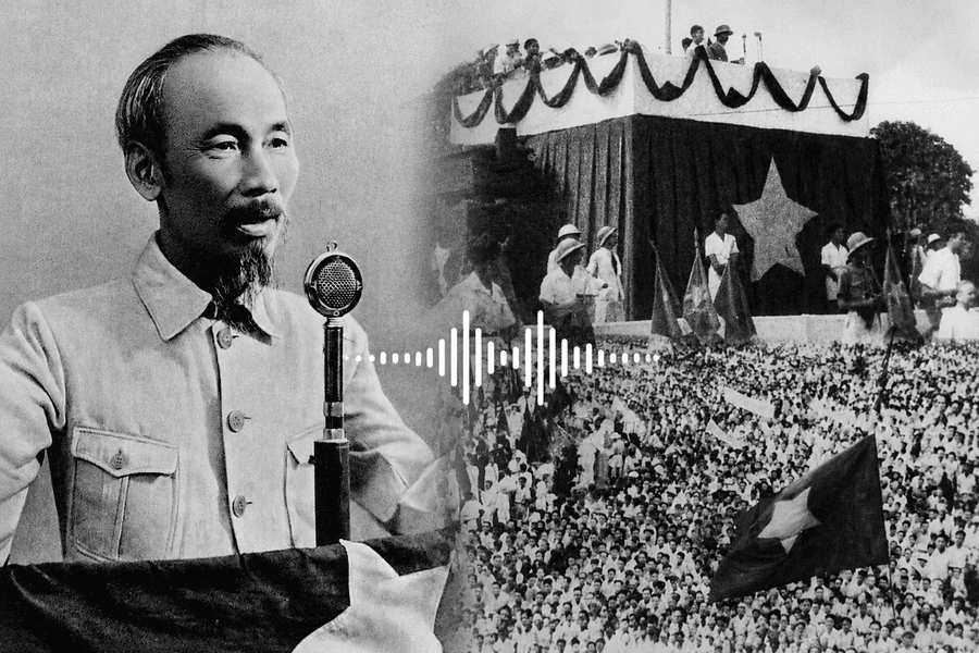 'Hỡi đồng bào cả nước!': Nghe Bác Hồ đọc Tuyên ngôn Độc lập ngày 2/9/1945