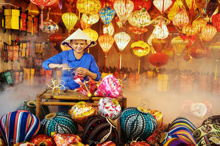 Đèn lồng quốc tế, lần đầu tiên hội tụ về phố cổ Hội An
